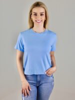 01.0270 T SHIRT AMPLA GOLA U VISCO MILÃO