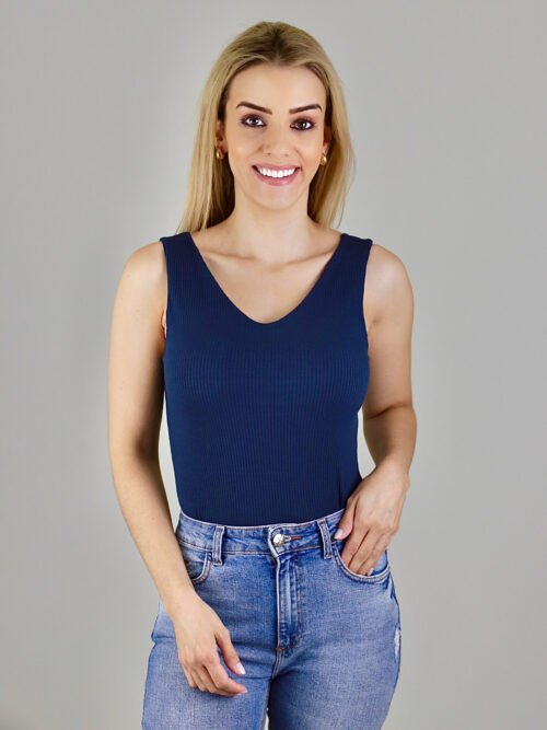 01.0267 BODY FORRO CANELADO SLIM CALIFORNIA