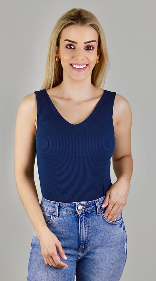 01.0267 BODY FORRO CANELADO SLIM CALIFORNIA